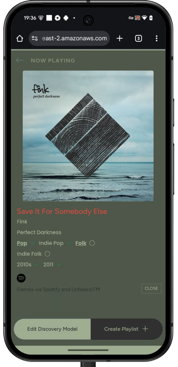Now Playing Screenshot