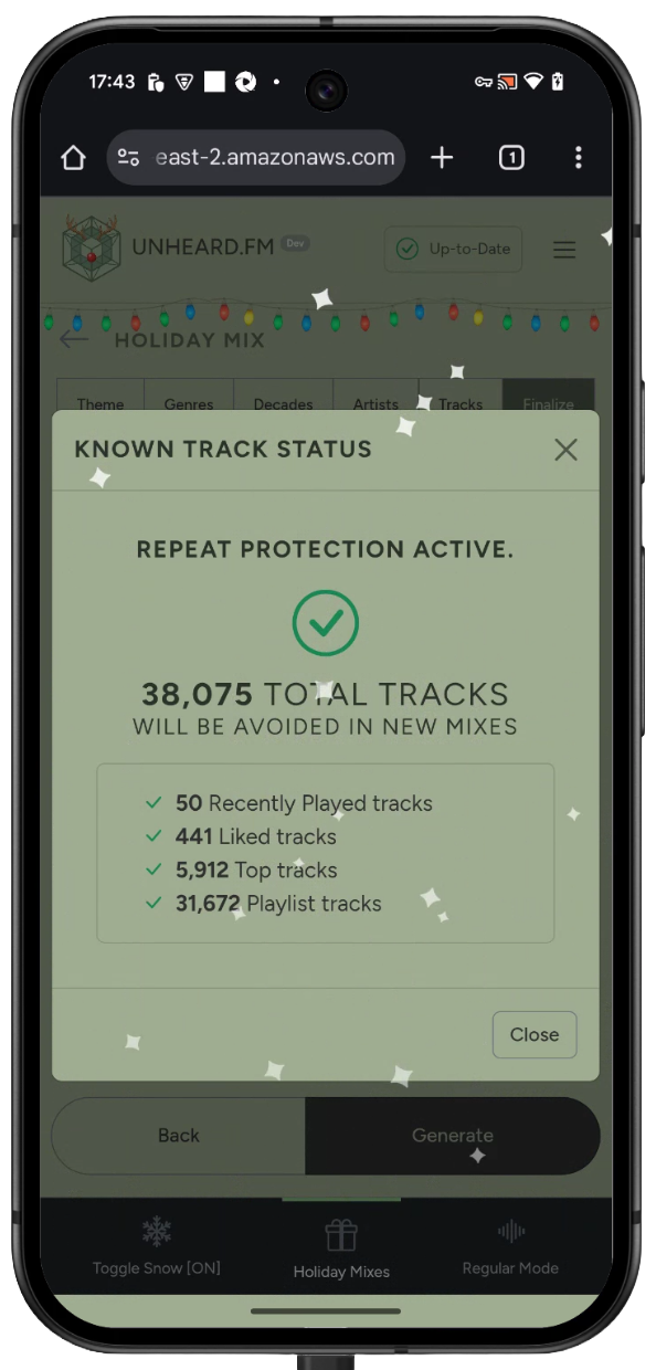Repeat Track Protection